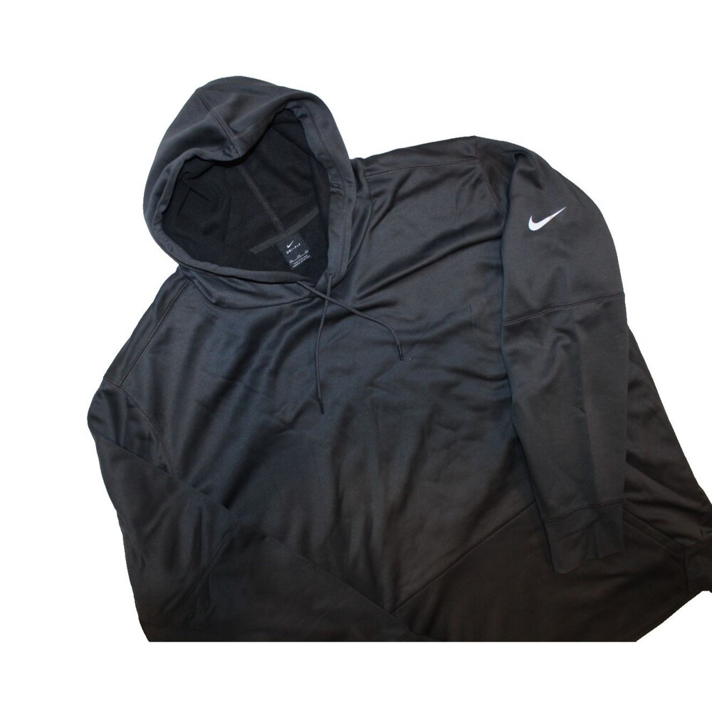 NWOT Nike Therma Men's Hoodie Sweatshirt Dark Charcoal Gray 5XL